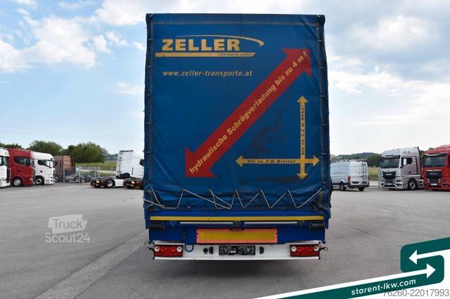 Semirimorchio con telone FLIEGL Hangler Megatrailer Schräglader Coil Bordwand