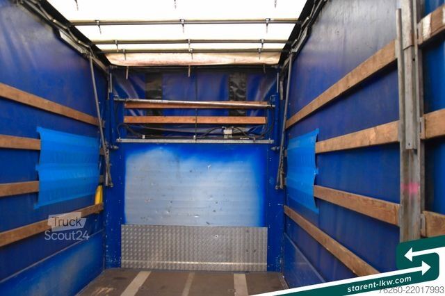 Semirimorchio con telone FLIEGL Hangler Megatrailer Schräglader Coil Bordwand