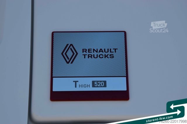 Trattore stradale standard RENAULT T520 Vollluftfed. Retader Standkl. ACC ALUFELGEN
