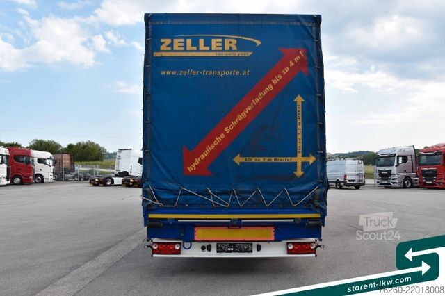 Semirimorchio con telone Hangler Megatrailer Schräglader Coil Bordwand