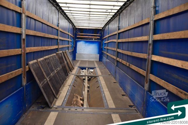 Semirimorchio con telone Hangler Megatrailer Schräglader Coil Bordwand
