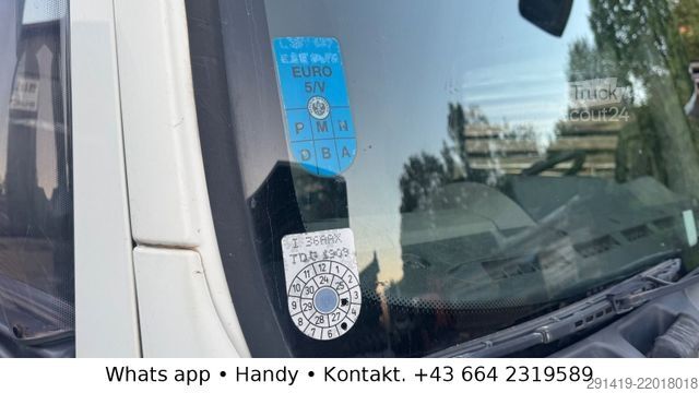Kamion sa ravnom platformom i ceradom DAF 45.160 4x2 Euro 5 EEV Pritsche Plane Bj 2009