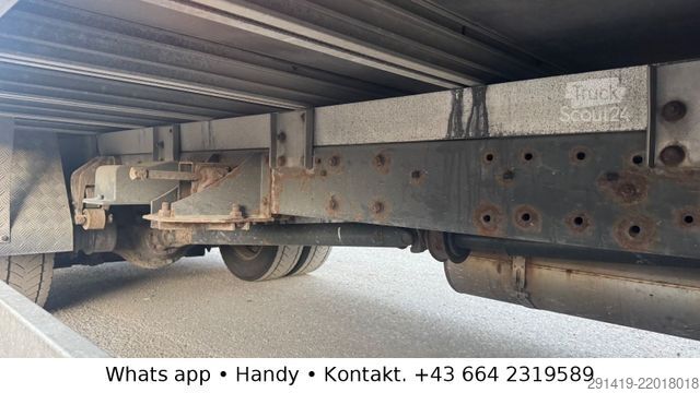Kamion sa ravnom platformom i ceradom DAF 45.160 4x2 Euro 5 EEV Pritsche Plane Bj 2009