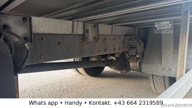 Kamion sa ravnom platformom i ceradom DAF 45.160 4x2 Euro 5 EEV Pritsche Plane Bj 2009