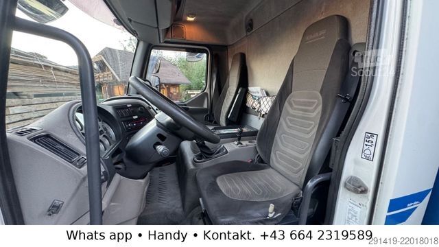Kamion sa ravnom platformom i ceradom DAF 45.160 4x2 Euro 5 EEV Pritsche Plane Bj 2009