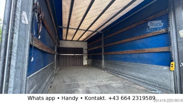 Kamion sa ravnom platformom i ceradom DAF 45.160 4x2 Euro 5 EEV Pritsche Plane Bj 2009