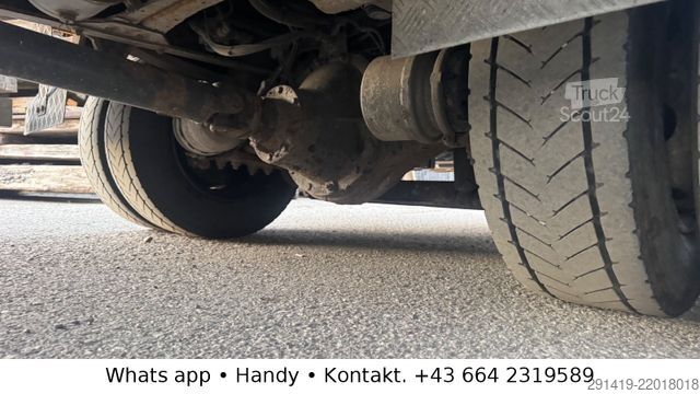 Kamion sa ravnom platformom i ceradom DAF 45.160 4x2 Euro 5 EEV Pritsche Plane Bj 2009