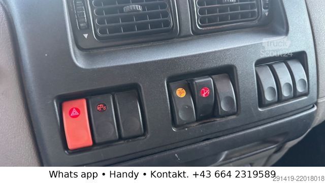 Kamion sa ravnom platformom i ceradom DAF 45.160 4x2 Euro 5 EEV Pritsche Plane Bj 2009