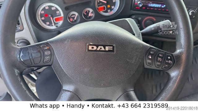 Kamion sa ravnom platformom i ceradom DAF 45.160 4x2 Euro 5 EEV Pritsche Plane Bj 2009