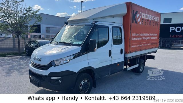 Plachtová dodávka IVECO Daily 50C35 Doka Pritsche Plane Bj 2017