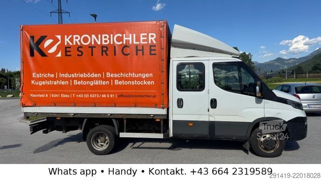 Plachtová dodávka IVECO Daily 50C35 Doka Pritsche Plane Bj 2017