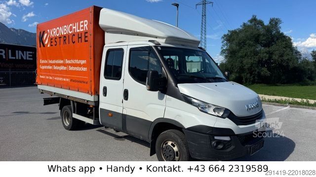 Plachtová dodávka IVECO Daily 50C35 Doka Pritsche Plane Bj 2017