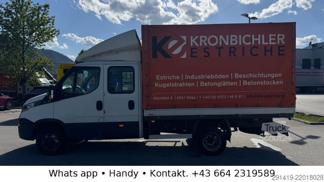 Plachtová dodávka IVECO Daily 50C35 Doka Pritsche Plane Bj 2017