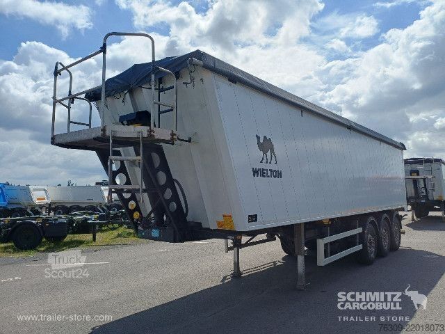 Sklopný návěs Wielton Kipper Alukastenmulde 51m³