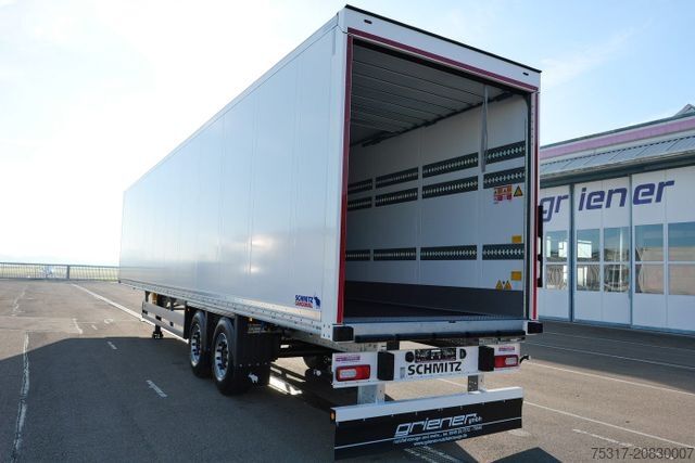 Semi-remorque fourgon SCHMITZ CARGOBULL SBO 18 / ROLLTOR / ZURRLEISTE / LIFTACHSE NEU !