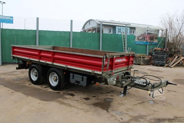 Trijų pusių savivartis priekaba HUMBAUR HTK 145524 - Nr.: 112