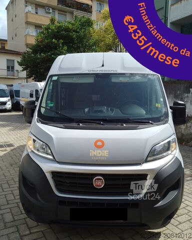 Caravan/camper Fiat Weinsberg Carabus 600 K | 4 Posti Letto | Completamente Attrezzato