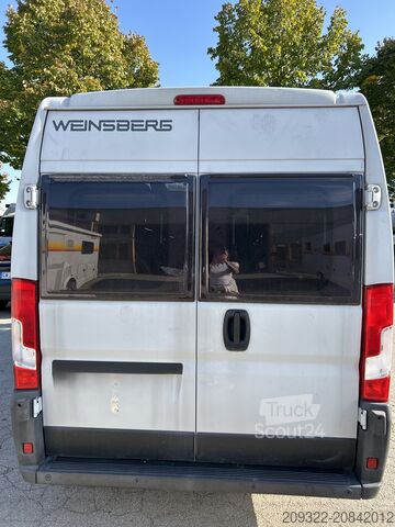 Caravan/camper Fiat Weinsberg Carabus 600 K | 4 Posti Letto | Completamente Attrezzato