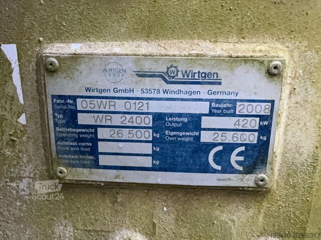 Estabilizador de solo Wirtgen Wr 2400