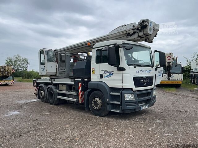 Truck-Mounted Boom Lift MAN TGS 26.320 6x2-2 BL with Oil Steel Eagle 3526 (35m)