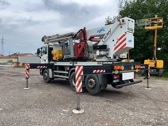 Truck-Mounted Boom Lift MAN TGS 26.320 6x2-2 BL with Oil Steel Eagle 3526 (35m)
