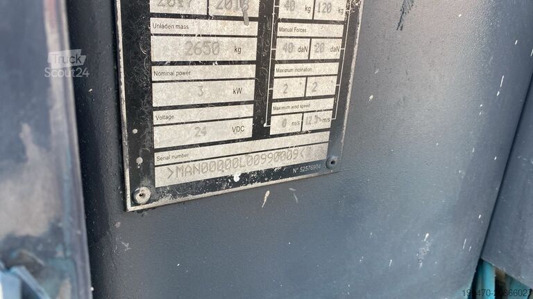 Mât vertical Manitou 100 Vjr Evolution (10m)