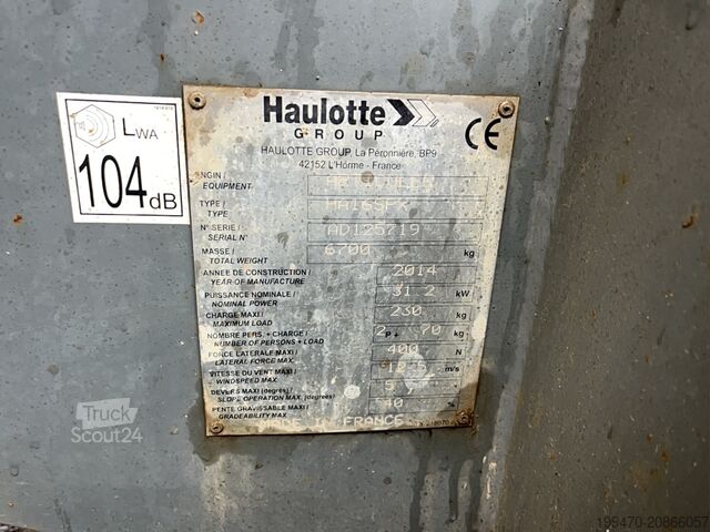 Gelenkarbeitsbühne Haulotte Ha 16 Spx