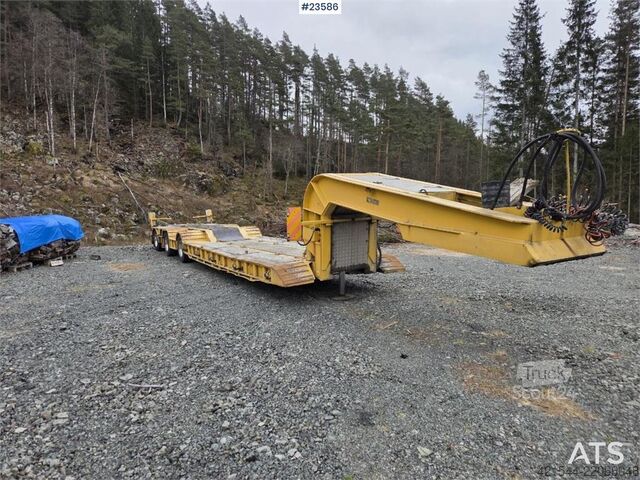 Lav laster Hafo 3-axle machine semi, restored in 2016