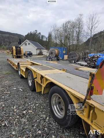 Lav laster Hafo 3-axle machine semi, restored in 2016