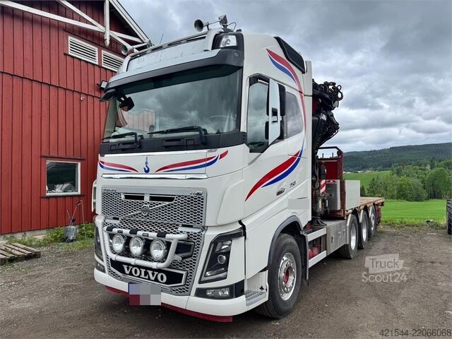 Vinç kamyonu Volvo FH750 8x4 Crane Truck with 71 tm Fassi Crane