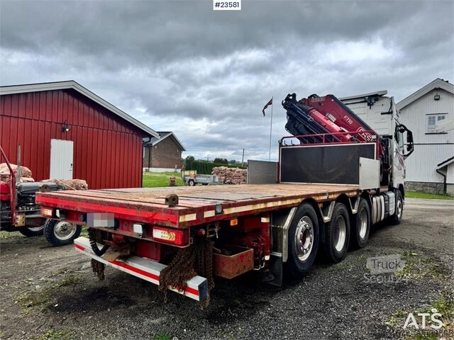 Vinç kamyonu Volvo FH750 8x4 Crane Truck with 71 tm Fassi Crane