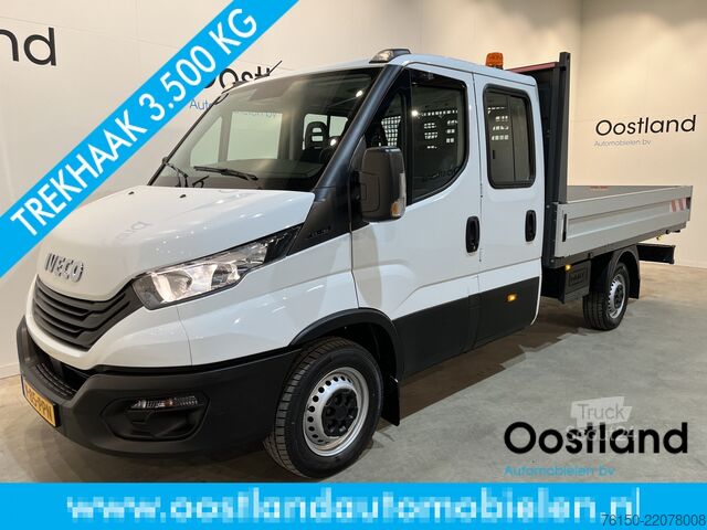 Platform van dobbeltkabine Iveco Daily 35S16 2.3 375 DC 7 pers. Open Laadbak / E...