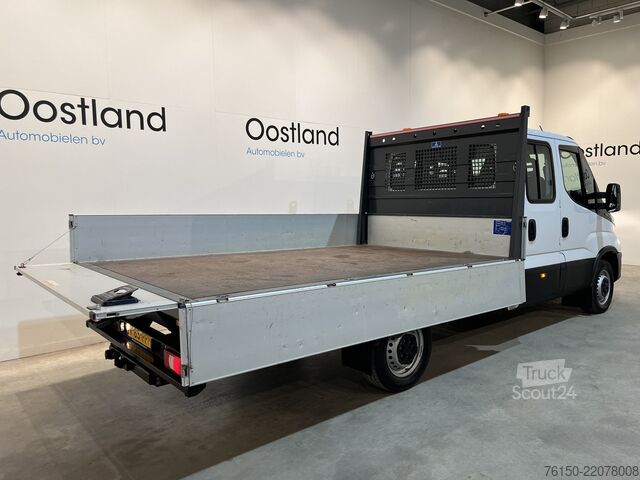 Platform van dobbeltkabine Iveco Daily 35S16 2.3 375 DC 7 pers. Open Laadbak / E...