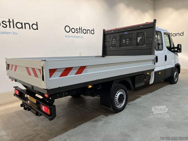 شاحنة مسطحة بكابينة مزدوجة Iveco Daily 35S16 2.3 375 DC 7 pers. Open Laadbak / E...