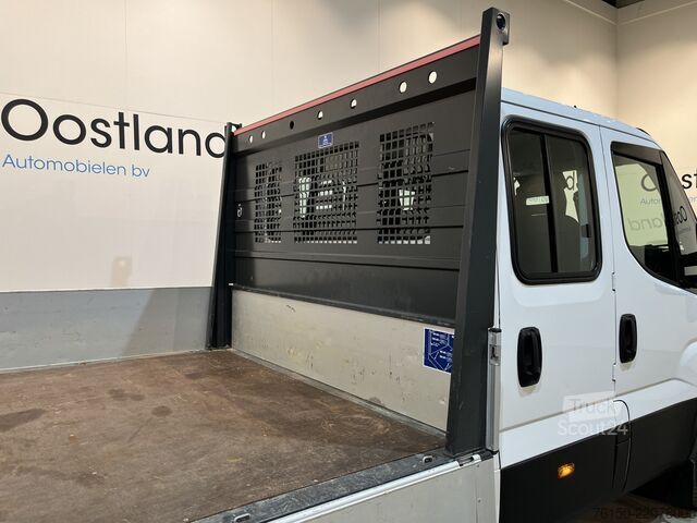 شاحنة مسطحة بكابينة مزدوجة Iveco Daily 35S16 2.3 375 DC 7 pers. Open Laadbak / E...