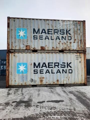 Seecontainer 20 Fuß Container Seecontainer 6m LAGER KONTENER KONTAINER Lagercontainer
