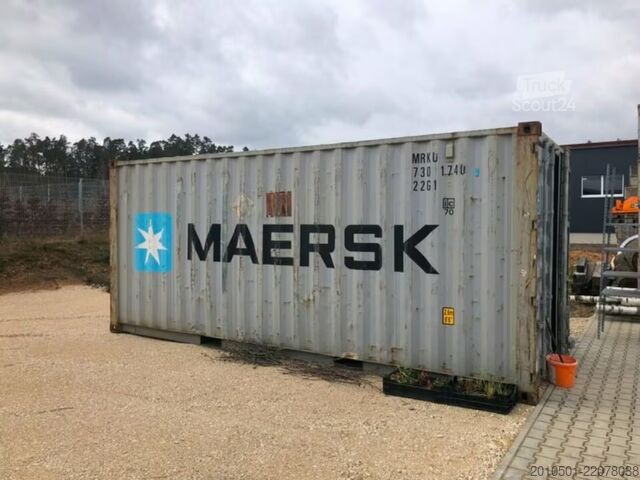 Seecontainer 20 Fuß Container Seecontainer 6m LAGER KONTENER KONTAINER Lagercontainer