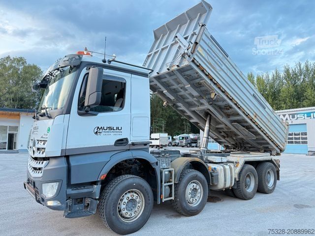 Autocarro ribaltabile MERCEDES-BENZ Arocs 4148 8X4 BB Retarder Meiller Bordmatik