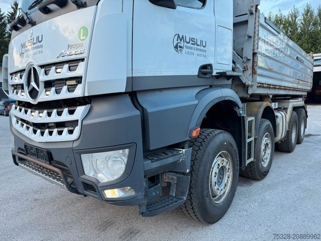 Basculantă MERCEDES-BENZ Arocs 4148 8X4 BB Retarder Meiller Bordmatik