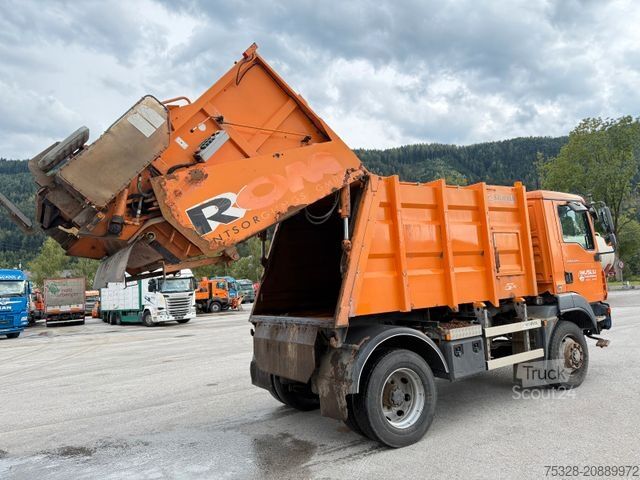 Camion à ordures MAN TGM 15.250 4X4 BL Müllpresse