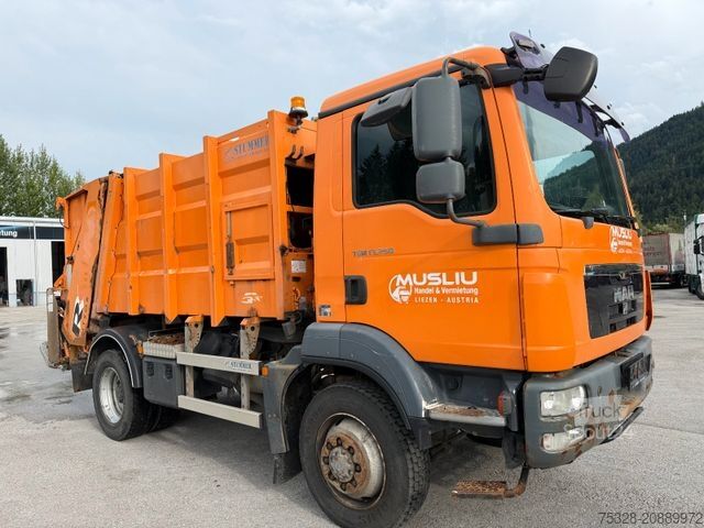 Camion à ordures MAN TGM 15.250 4X4 BL Müllpresse