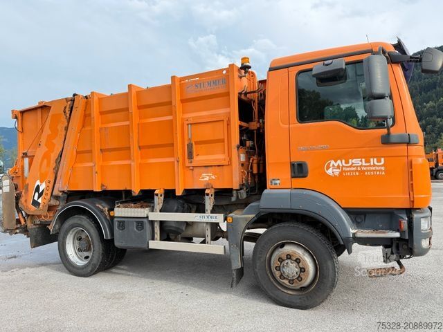Camion à ordures MAN TGM 15.250 4X4 BL Müllpresse