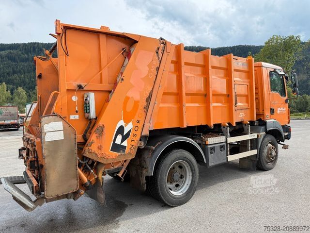 Camion à ordures MAN TGM 15.250 4X4 BL Müllpresse