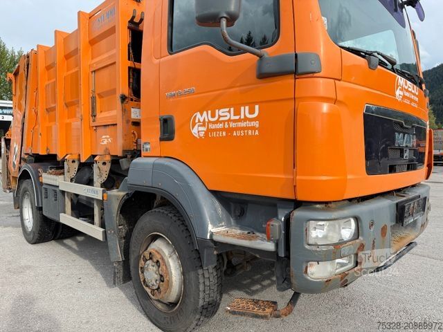 Camion à ordures MAN TGM 15.250 4X4 BL Müllpresse