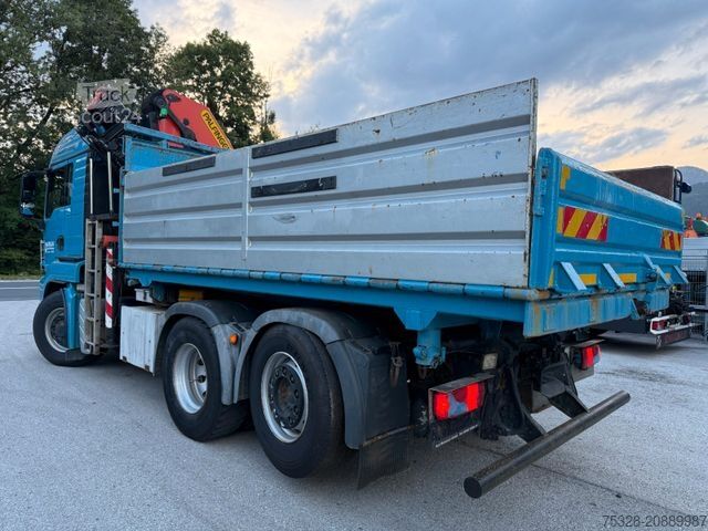 Tovornjak prekucnik MAN TGS 28.480 6X4/4 H Kipper Kran Palfinger PK26002