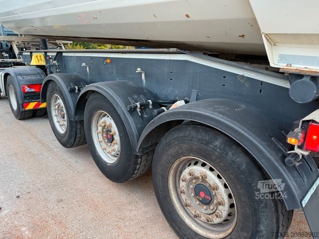 Standardowy ciągnik siodłowy MAN TGS 18.460 4X4 H Pritarder + Auflieger Schwarzmü