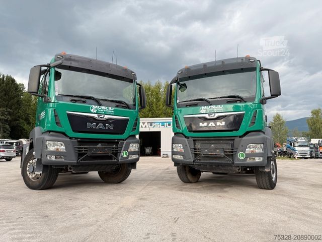 Standardowy ciągnik siodłowy MAN TGS 18.480 4X4H Kipphydraulik Pritarder