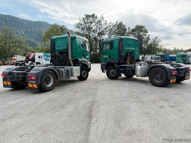 Standardowy ciągnik siodłowy MAN TGS 18.480 4X4H Kipphydraulik Pritarder