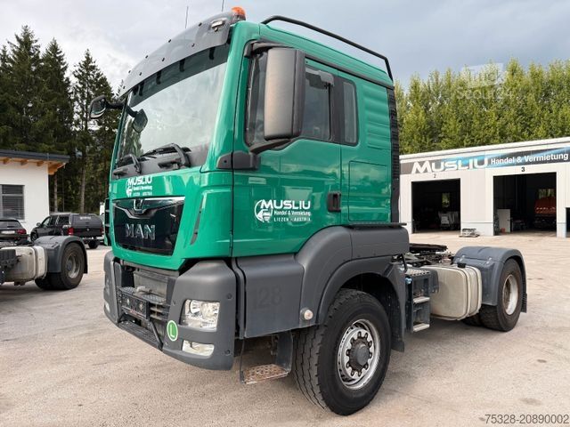 Standardowy ciągnik siodłowy MAN TGS 18.480 4X4H Kipphydraulik Pritarder