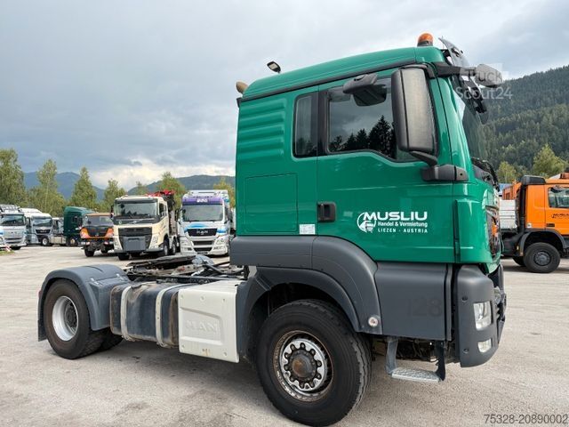 Standardowy ciągnik siodłowy MAN TGS 18.480 4X4H Kipphydraulik Pritarder